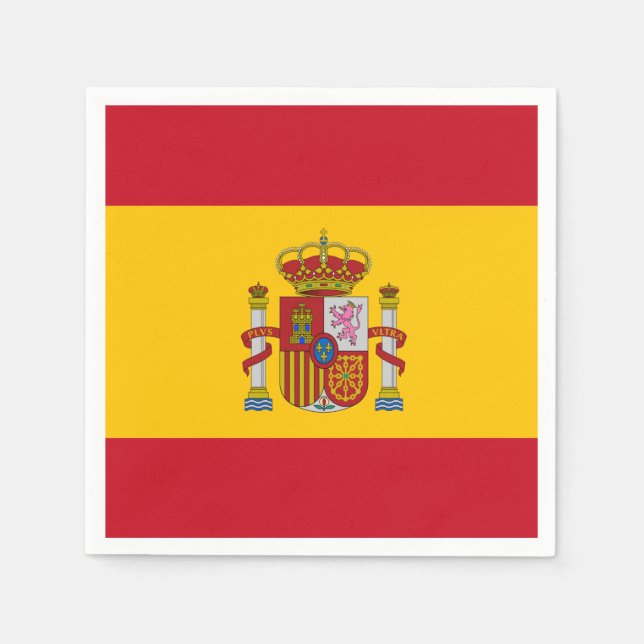 Spanish flag napkins (Front)