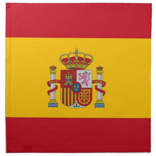 Spanish Flag on MoJo Napkin