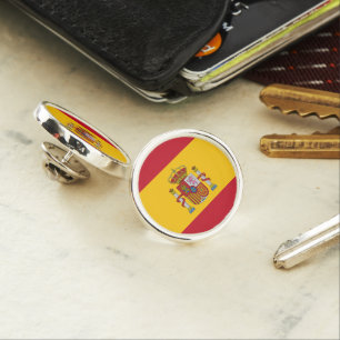 Spanish flag pin