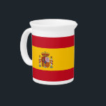 Spanish Flag Pitcher<br><div class="desc">Enhance your serving collection with our stunning pitcher featuring the flag of Spain! This beautifully crafted pitcher is designed to combine elegance with a spirited representation of Spanish pride, prominently displaying the vibrant colors of the Spanish flag. Perfect for serving beverages at gatherings, celebrations, or casual dinners, this pitcher allows...</div>