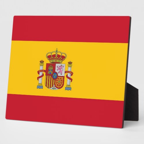 Spanish Flag Plaque