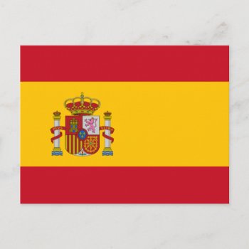 Spanish Flag Postcard by pdphoto at Zazzle