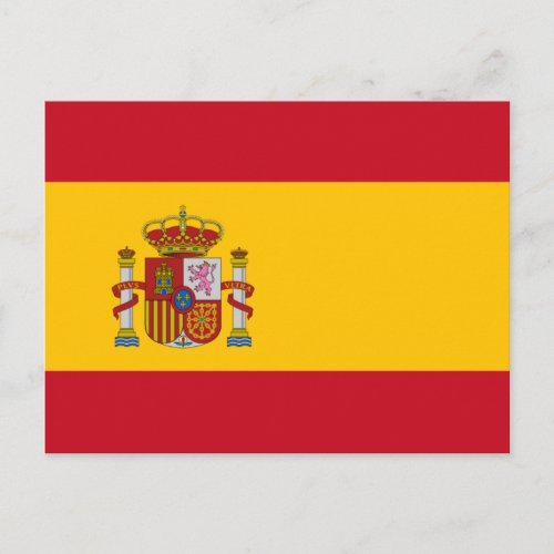 Spanish Flag Postcard