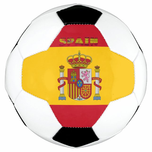 Spanish flag soccer ball (Front)