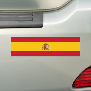 Spanish Flag (Spain) Bumper Sticker