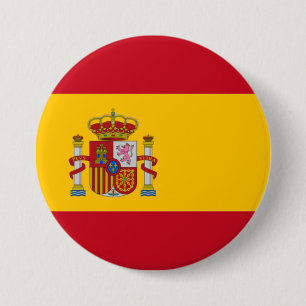 Spanish Flag (Spain) Button