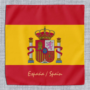 Spanish Flag & Spain fashion bandana /sport fans