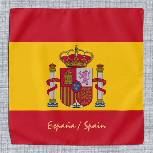 Spanish Flag & Spain fashion bandana /sport fans (Creator Uploaded)