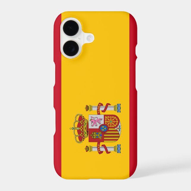 Spanish Flag (Spain) Iphone Case (Back)