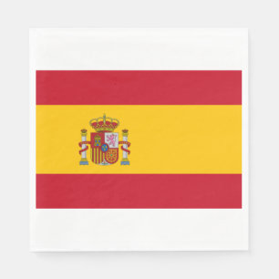 Spanish Flag (Spain) Napkins