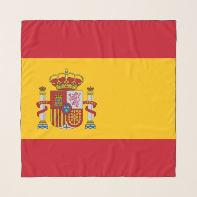 Spanish Flag (Spain) Scarf (Front (Horizontal))