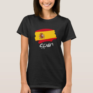 Spanish Flag Spain   T-Shirt
