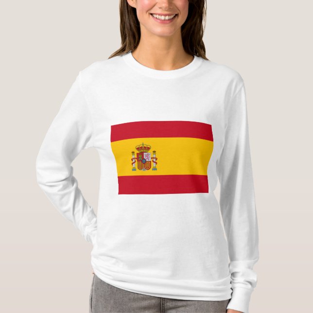 Spanish Flag (Spain) T-Shirt (Front)