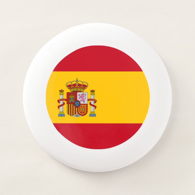 Spanish Flag (Spain) Wham-O Frisbee (Front)