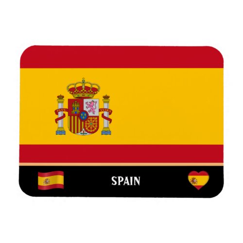 Spanish Flag  Spanish country travel  Spain Magnet