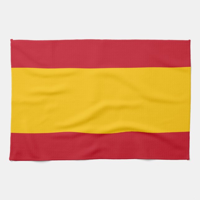 Spanish flag towel (Horizontal)