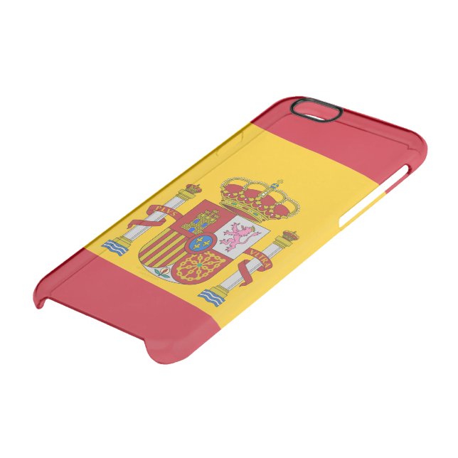Spanish flag uncommon iPhone case (Bottom)
