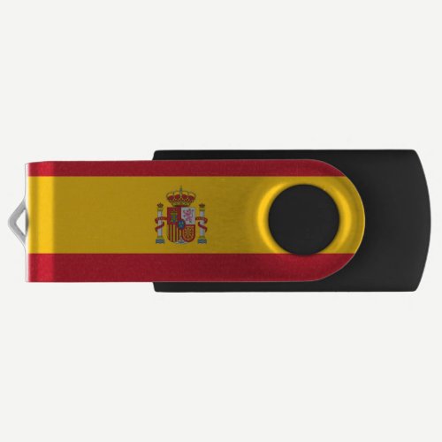 Spanish flag USB flash drive