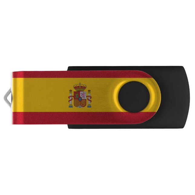 Spanish flag USB flash drive (Back)