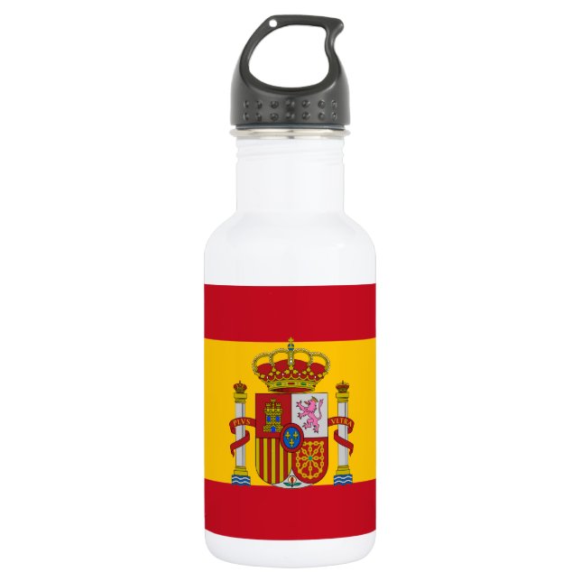 Spanish flag water bottle (Front)
