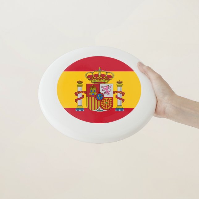 Spanish flag Wham-O frisbee