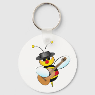 Spanish Flamenco bee Keychain