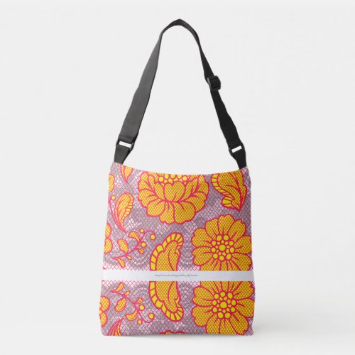 Spanish floral print bag design_2