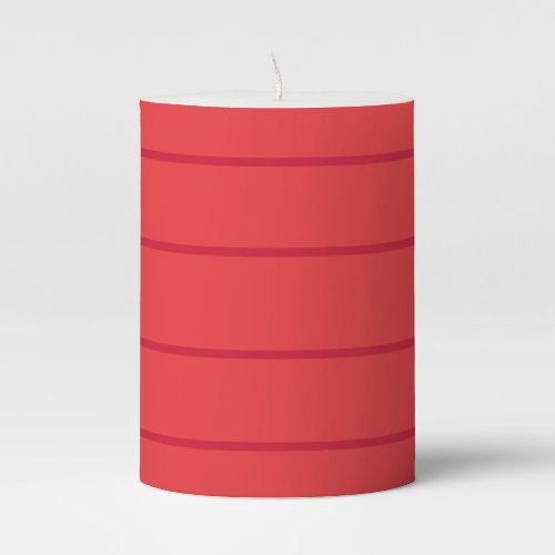 Spanish Football Support Pillar Candle