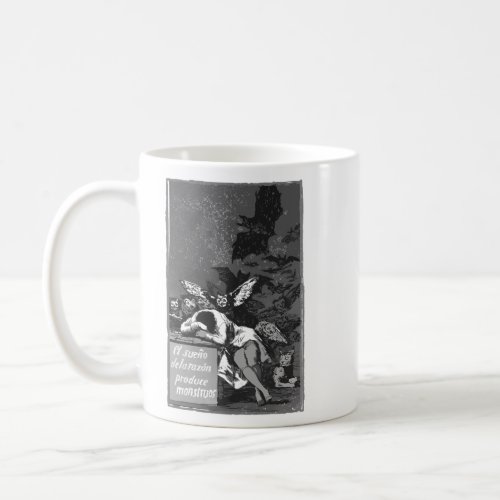 Spanish Francisco Goya Sleep Of Reason  Coffee Mug