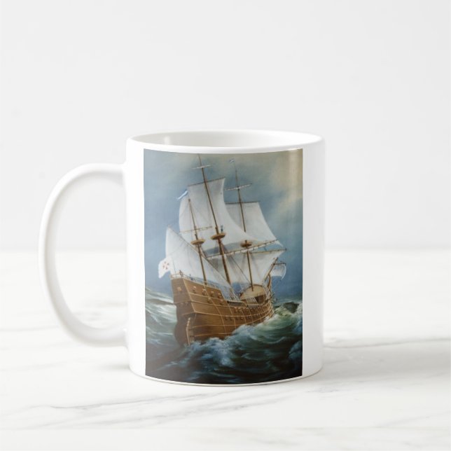 Spanish Galleon Coffee Mug (Left)