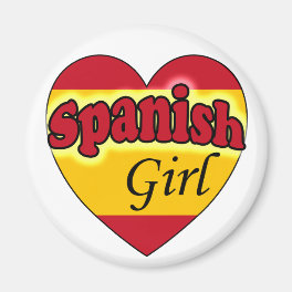 Spanish Girl Magnet