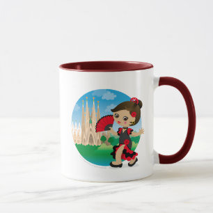 Spanish girl mug