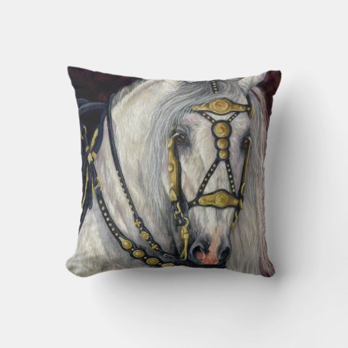 Spanish Gold _ Designer Horse Pillow