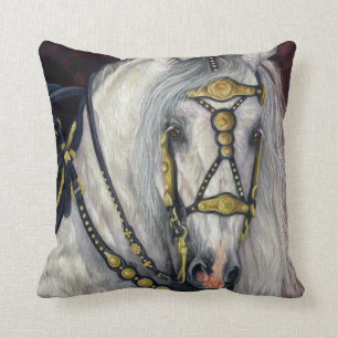 Spanish Gold - Designer Horse Pillow