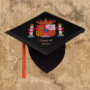 Spanish Graduate & Spain students / University Graduation Cap Topper