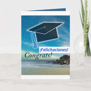 Spanish Graduation Card Felicitaciones