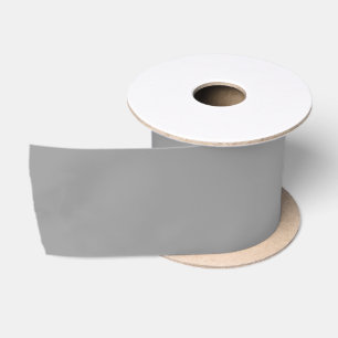 Spanish Gray Solid Color Satin Ribbon