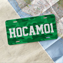 Spanish Green Monocolor Camo