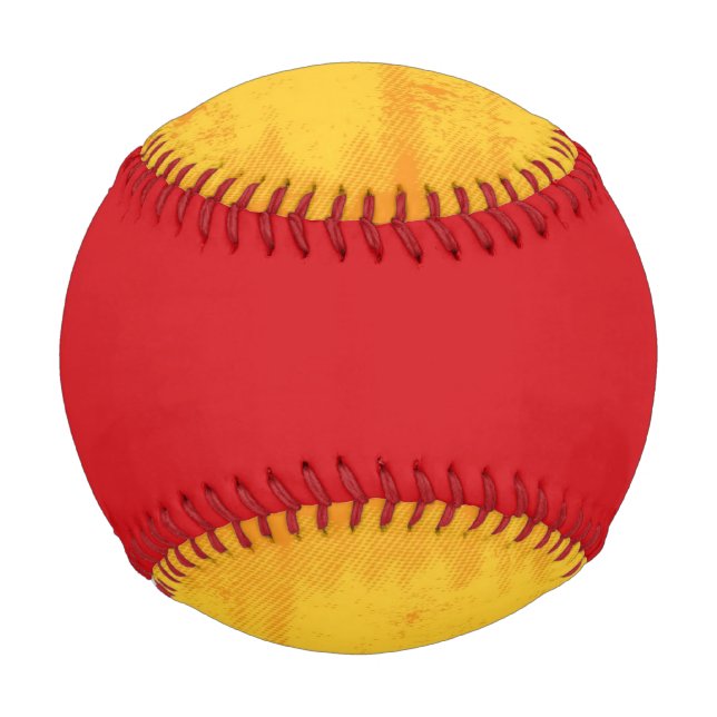 Spanish grunge flag baseball (Back)