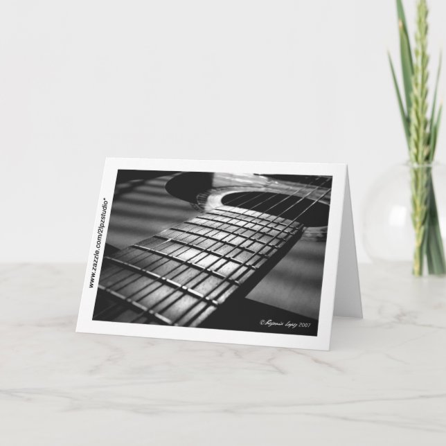 Spanish Guitar 01 Card (Front)