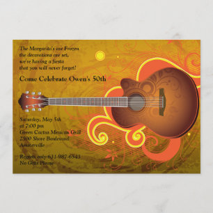 Spanish Guitar Invitation