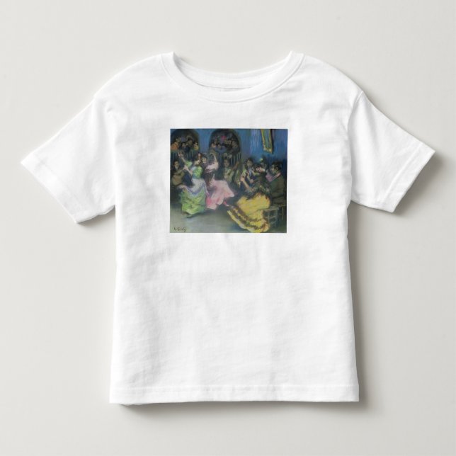 Spanish Gypsy Dancers, 1898 Toddler T-shirt (Front)