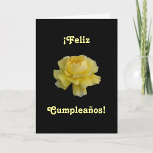 Spanish: Happy Cumpleaños-birthday Card