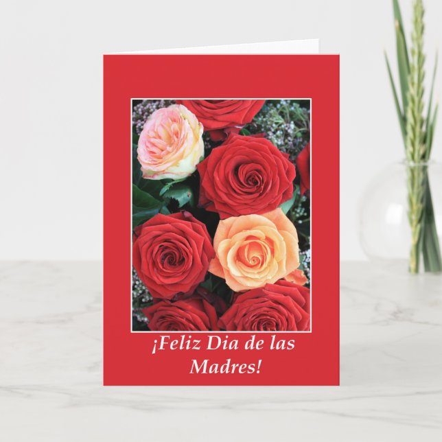 Spanish Happy Mother’s Day Card (Front)