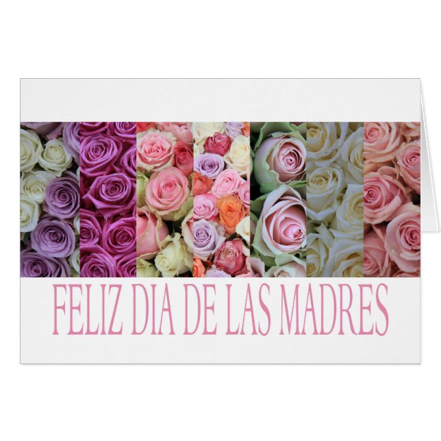 Spanish Happy Mother’s Day Cards (Front Horizontal)