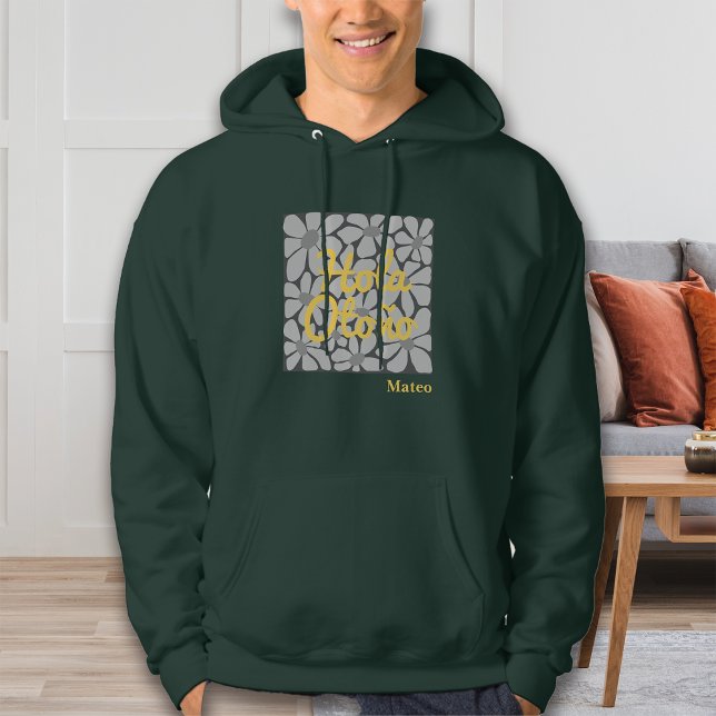 Spanish Hello Autumn Fall Vibes Personalize Hoodie (Creator Uploaded)