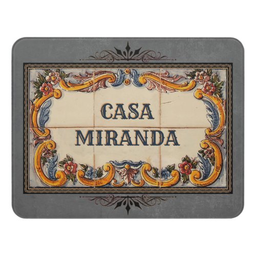 Spanish House Sign text customizable 