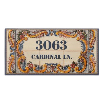 Spanish House-sign With Your Text Door Sign by aura2000 at Zazzle