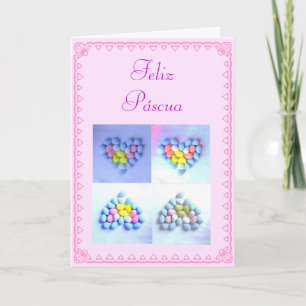 Spanish: Huevos de Pascua / Easter eggs Holiday Card