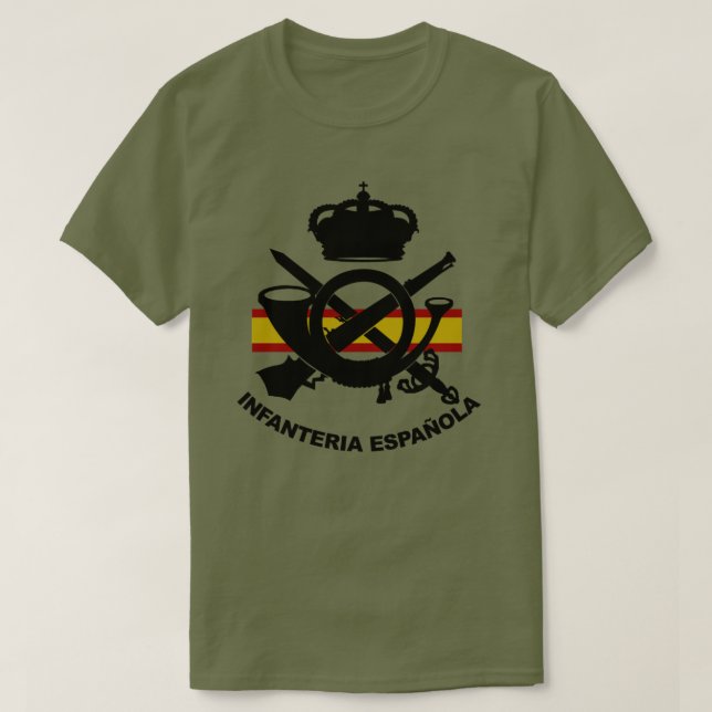 SPANISH INFANTRY T-Shirt (Design Front)